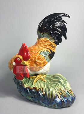 客厅生肖摆件招财大公鸡