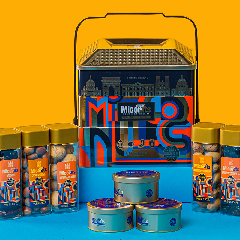 美荻斯尊品坚果礼盒装混合干果组合大礼包端午送礼品公司福利团购