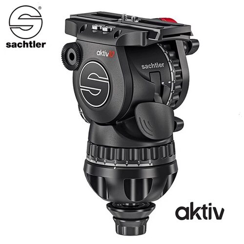 Sachtler萨拿沙雀aktiv10稳定拍摄专业液压阻尼云台flowtech100
