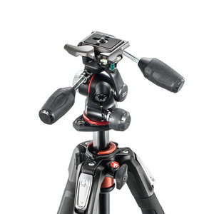 曼富图 MK190XPRO3-3W 三脚架三节铝合金套装