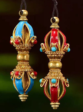 藏式彩绘便携做旧工艺