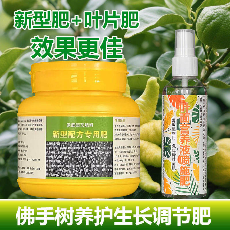 佛手专用肥料盆栽佛手树专用营养无机肥