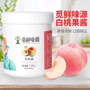 知名连锁店用白桃果酱奶茶原料