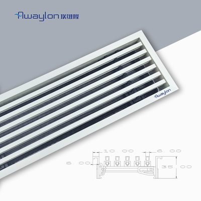 简约埃维隆出风口线条形极窄边框