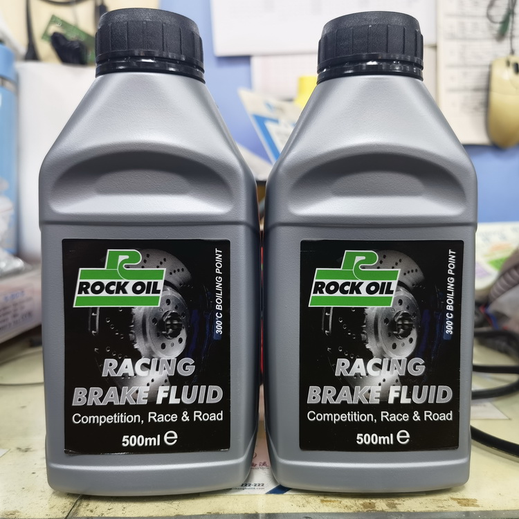 英国原装rock oil洛克/意大利brembo布雷博竞技级别dot4刹车油