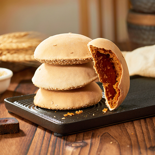 长赤麻饼酥饼脆饼空心提红糖甜品糕点特产零食古代零食20个特惠