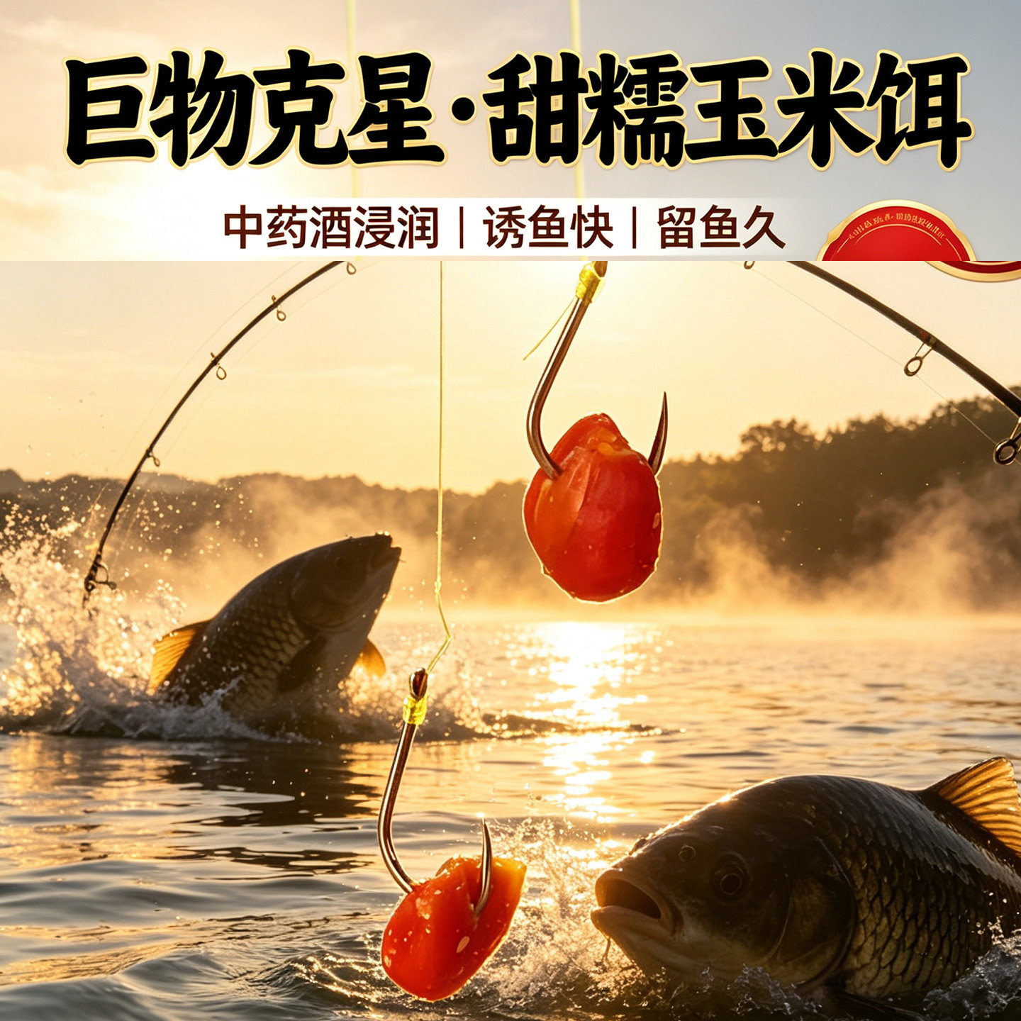 甜糯玉米饵料巨物克星诱鱼留鱼久