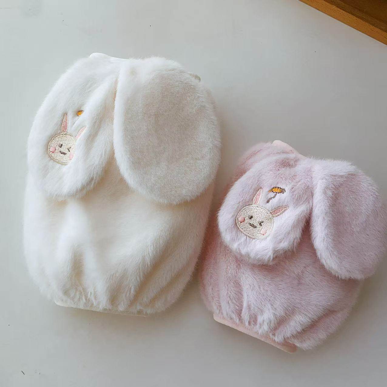 儿童卡通袖套亲子羽绒服防污秋冬