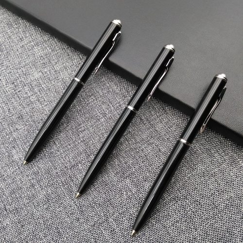 VAXS/万实 厂家直销文具商务礼品广告纤细短小圆珠笔可定做LOGO
