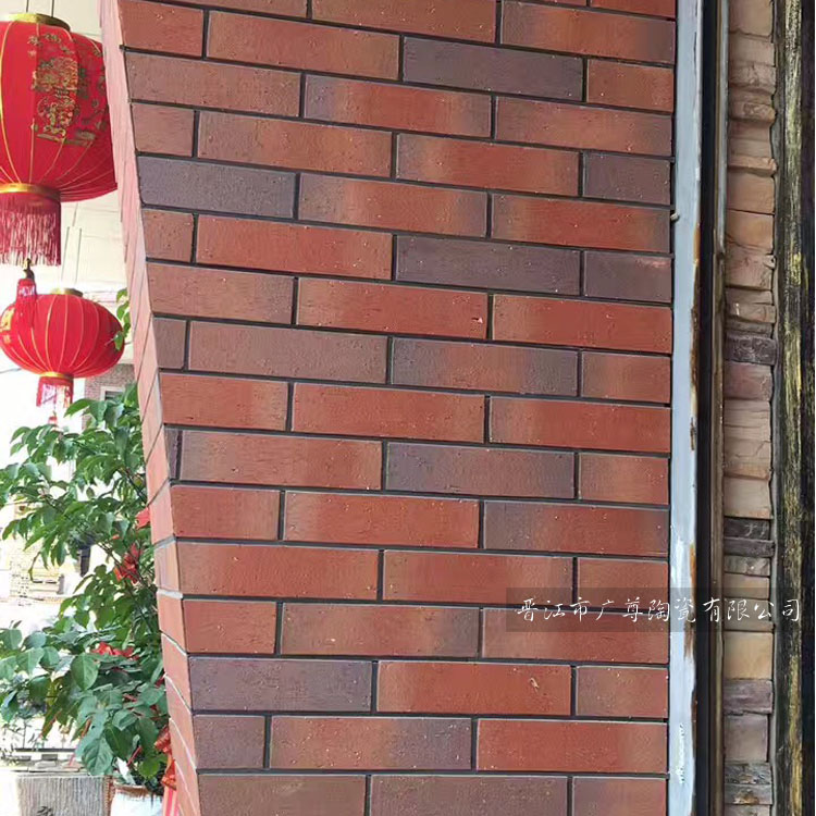 渐变陶土文化砖新农村