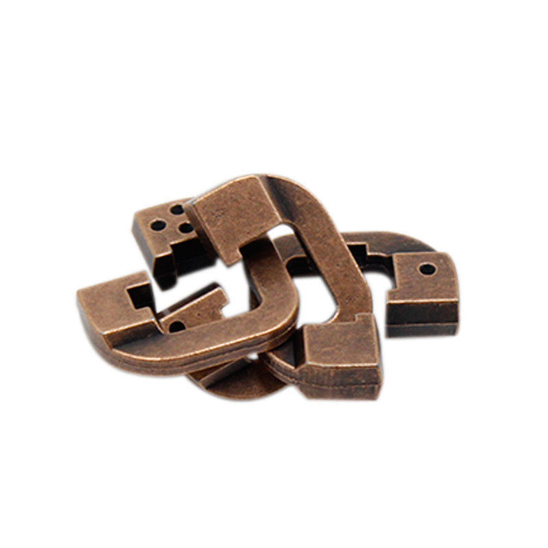 兄弟锁儿童益智玩具学生挑战经典解压puzzle合金十级烧脑鲁班网红