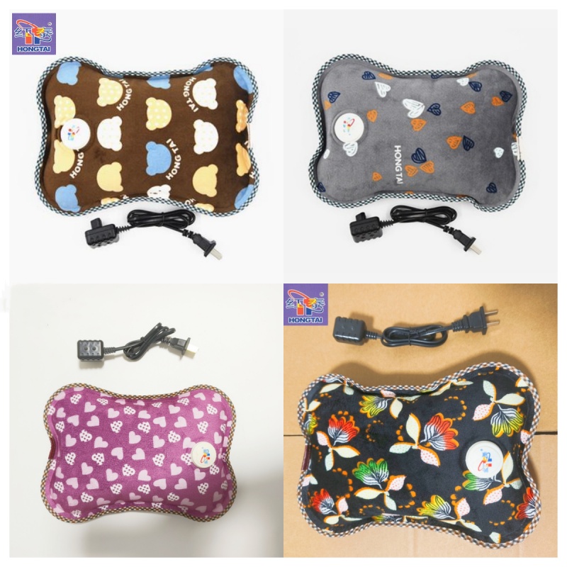 红泰绒布超柔可充电防爆暖手宝