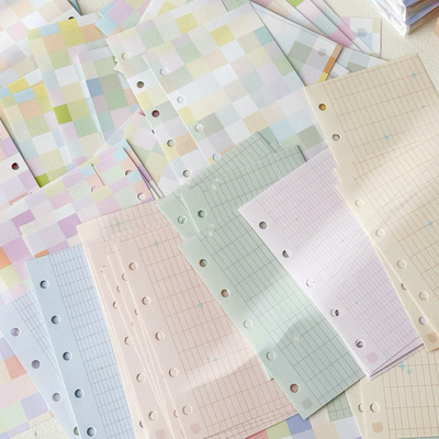 法文格彩虹格A7M5活页内页