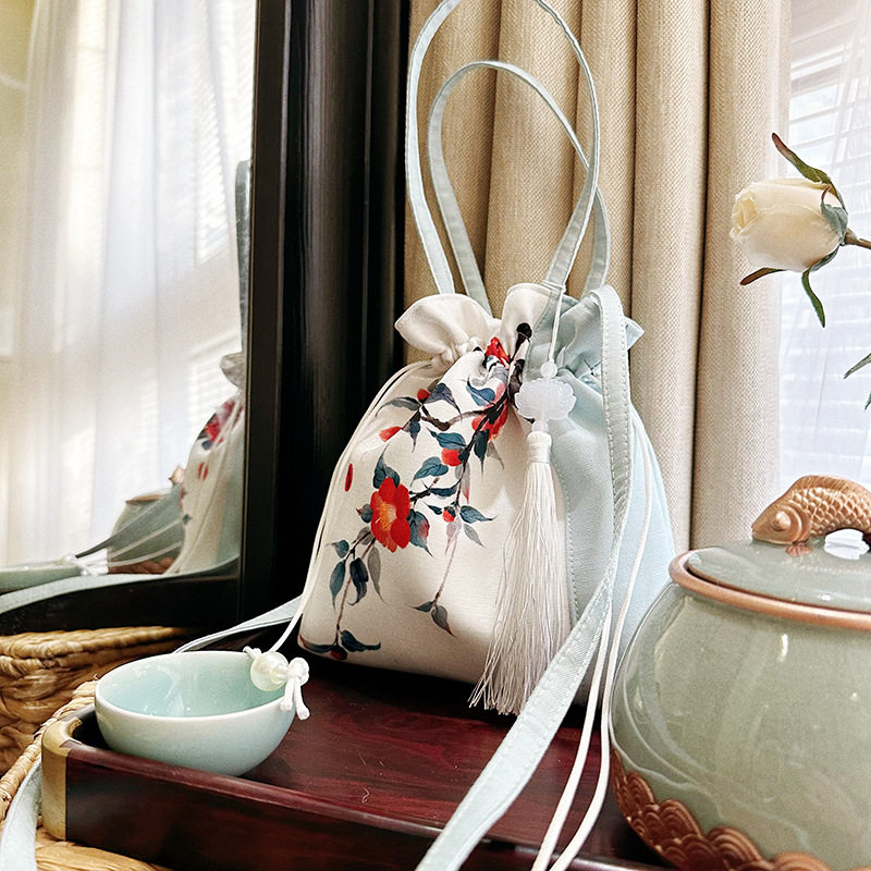 新品古风汉服包女斜跨单肩背荷包 汉服手提包简约森系文艺抽绳包Z,箱包皮具/热销女包/男包,单肩包,淘宝优惠券,粉丝福利购,淘宝优惠卷