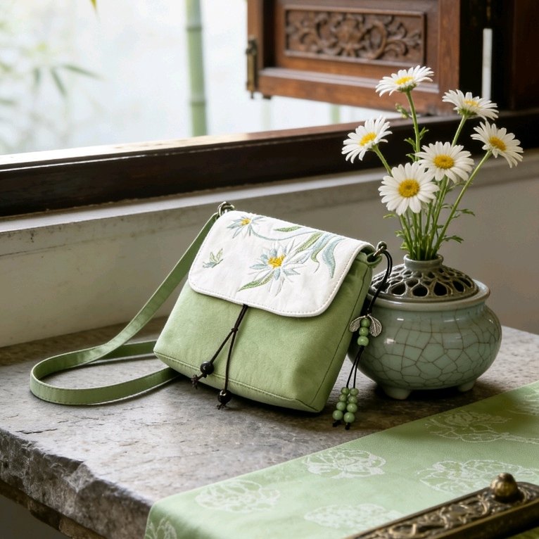 中式女包棉麻刺绣斜挎小方包 古风汉元素小众文艺百搭复古手机包Y,箱包皮具/热销女包/男包,单肩包,淘宝优惠券,粉丝福利购,淘宝优惠卷