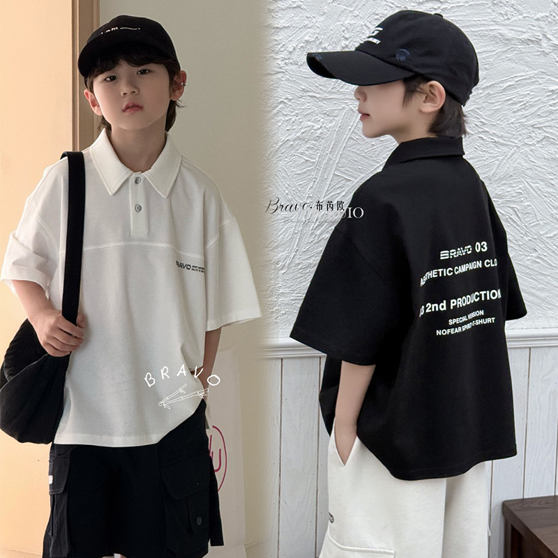 布芮欧百搭POLO衫2025夏新短袖