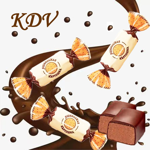 kdv俄罗斯土豆泥糖年货婚庆喜糖