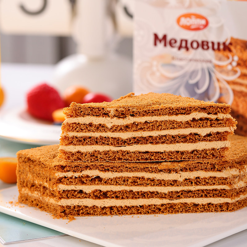 俄罗斯进口俄小淼提拉米苏320克