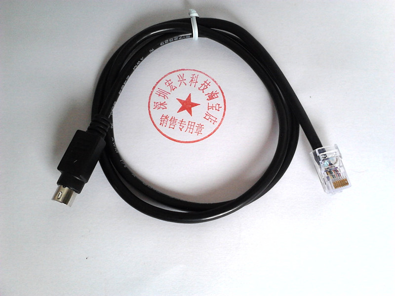 定做圆口8针转RJ45 圆头8针转8P8C网络水晶头 RJ45转MD8针