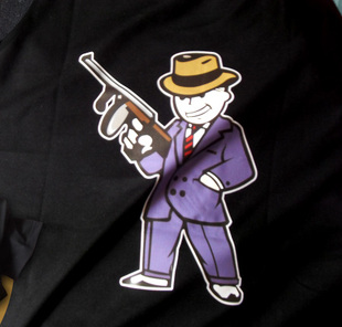 辐射周边*避难所小子T恤*fallout辐射技能*SOLO技能款*个性定制