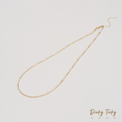 【桂花酒酿】18Kkeshi珍珠项链