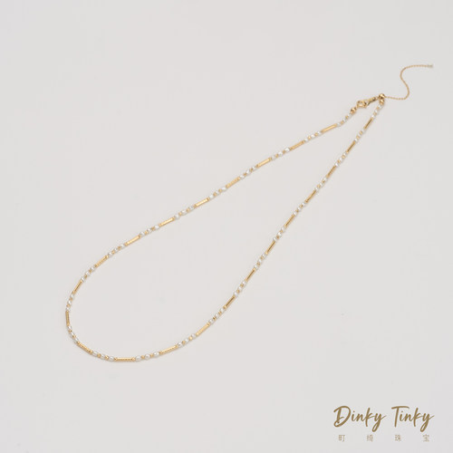 【桂花酒酿】18Kkeshi珍珠项链