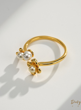 【TINKY】S925银海水Akoya戒指 DSJ240