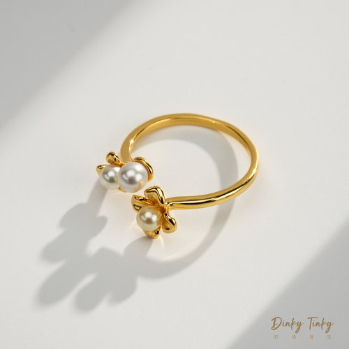 【TINKY】S925银海水Akoya戒指 DSJ240