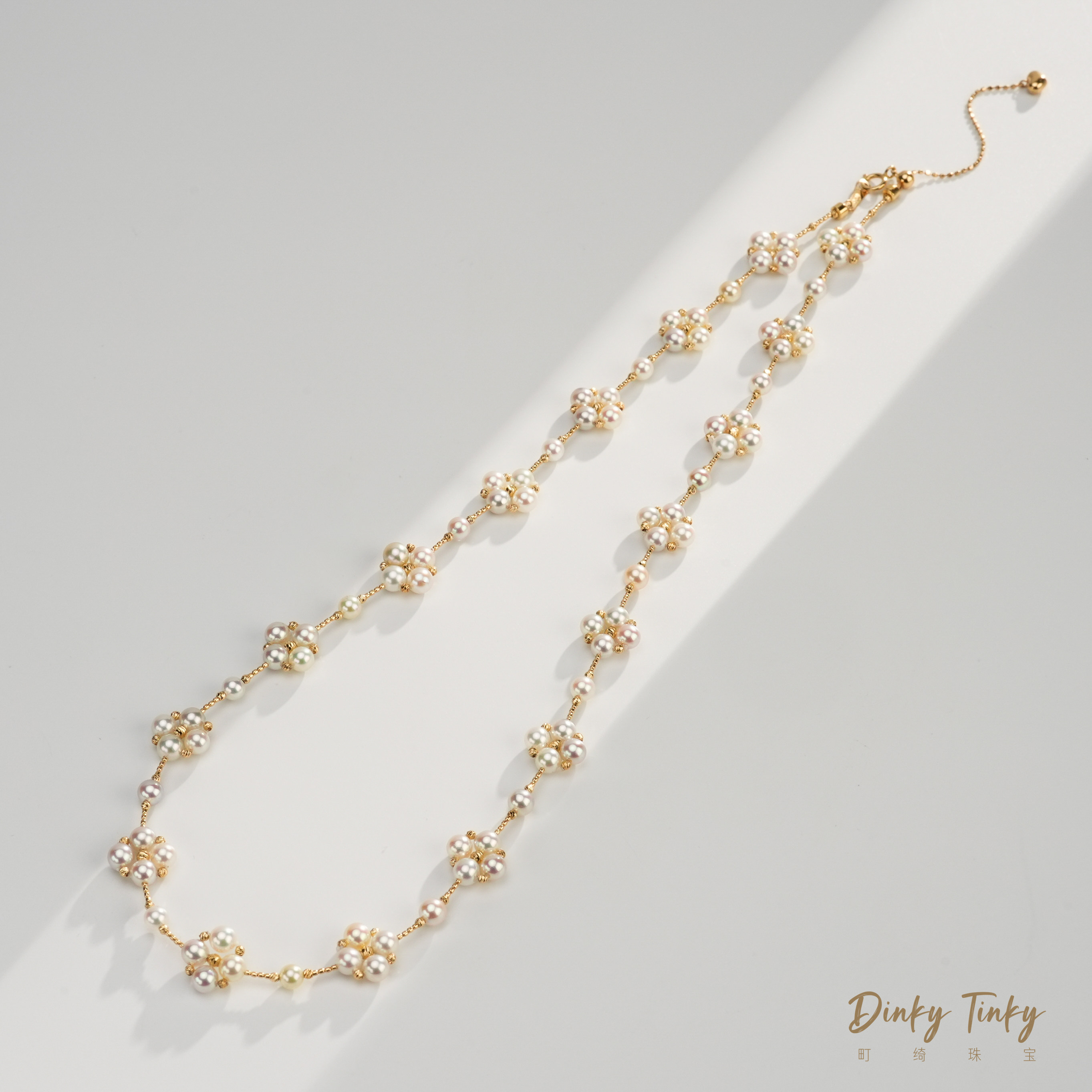 【DINKY】 18K“小吊梨汤”海水Akoya设计款项链 DSL1139,珠宝/钻石/翡翠,颈饰,淘宝优惠券,粉丝福利购,淘宝优惠卷