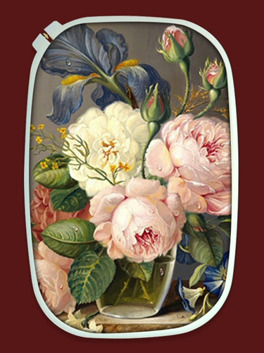 Высококачественное ABS Пластиковая квадратная вышивка растяжения 27*40 Средний вышитый вышитый молоко