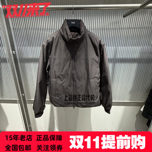 GXG男装2026冬装新品深咖色通勤风青年立领短款羽绒服 G26AY24016