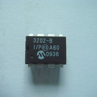 MCP3202-BI/P MICROCHIP/DIP-8全新原装 质量保证