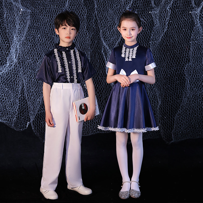 六一儿童合唱服装演出服大合唱团男女童礼服初中小学生表演朗诵裙,童装/婴儿装/亲子装,儿童演出服,淘宝优惠券,粉丝福利购,淘宝优惠卷