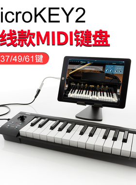 KORG科音MICROKEY 2便携式MIDI键盘电子音乐电脑手机制作编曲键盘