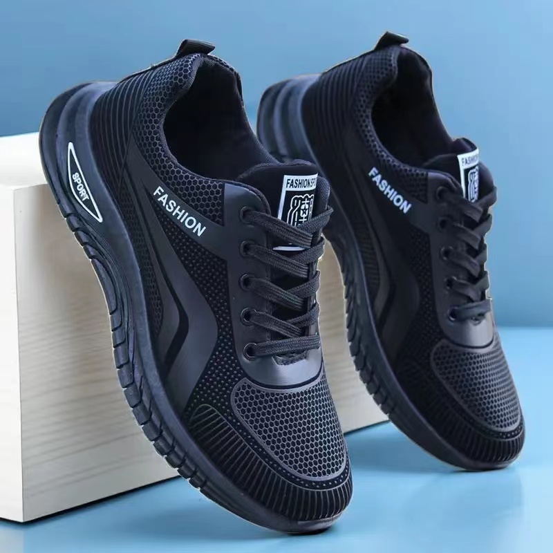 休闲皮鞋跑步防水防滑男鞋