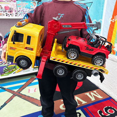 2024耐摔超大号工程车模型