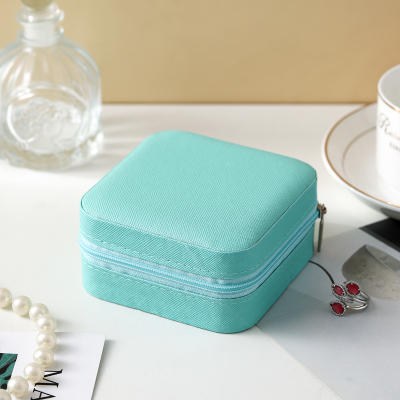 首饰盒子旅行便携珠宝首饰收纳盒耳环耳饰项链戒指饰品盒