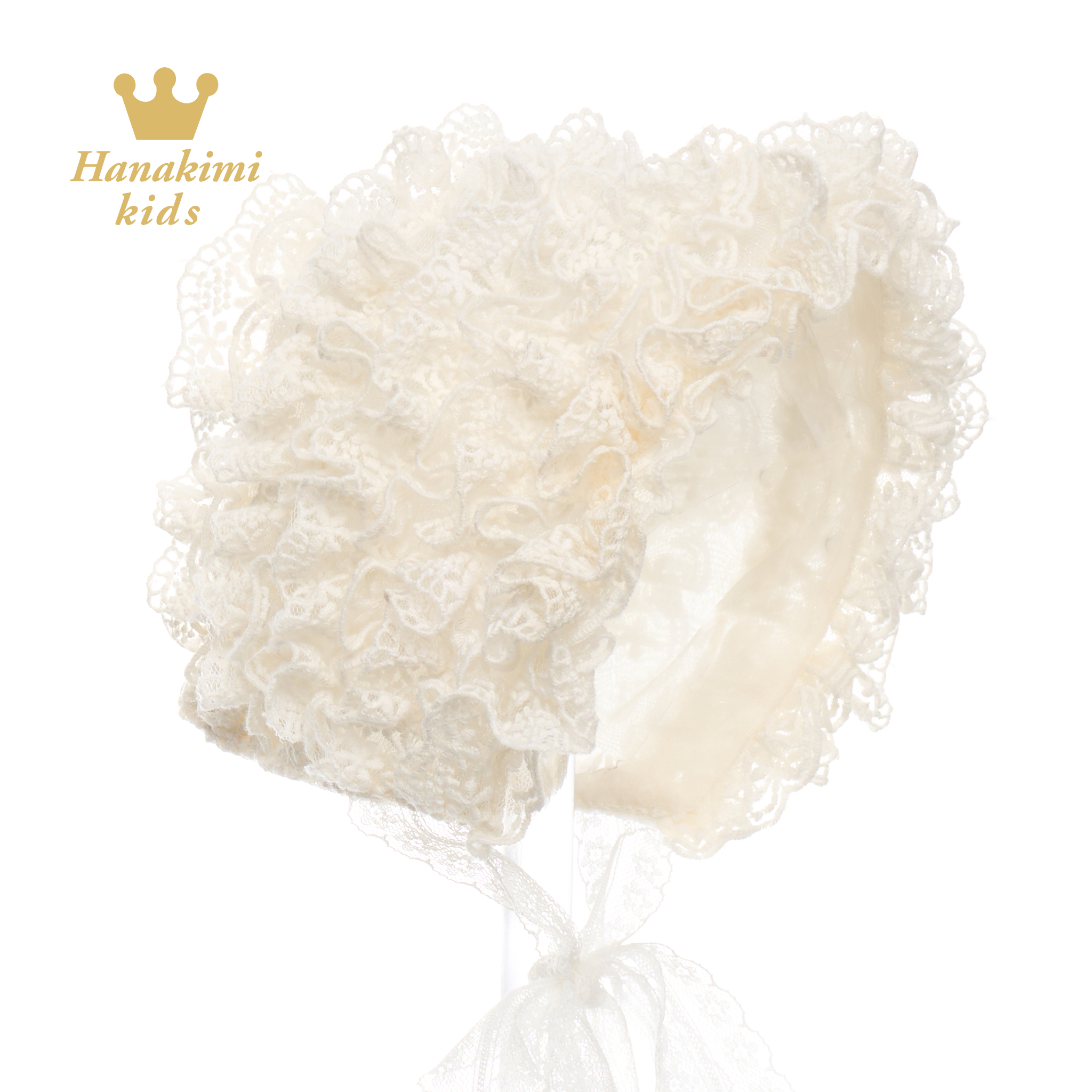 Hanakimi麒美英国婴儿出游女童宝宝胎帽子公主蕾丝蚕丝贴帽波奈特,童装/婴儿装/亲子装,帽子,淘宝优惠券,粉丝福利购,淘宝优惠卷