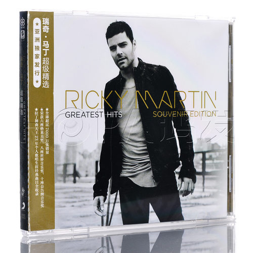 新索正版 Ricky Martin 瑞奇马丁：Greatest Hits 精选 CD