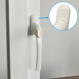 德国诺托塑钢平开把手 外开执手 Roto铝包木门窗把手 带按钮拉手