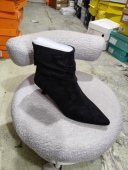 新款 靴Y 女鞋 冰芙尼2025秋款 时装 靴舒适百搭女鞋 668 1020黑