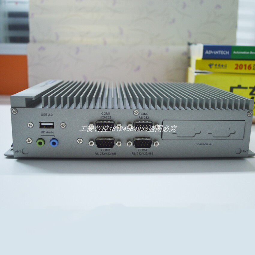 研华UNO-2473G-J3AE/J1900/4G嵌入式操作系统无风扇工控机计算机