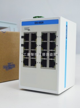 EKI-5526I-PN-AE研华16百兆端ProView工业级以太网三层千兆交换机