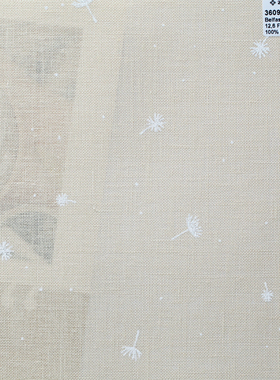 德国zweigart 2023 新品印花布 32CT亚麻布 十字绣布 3609-2409