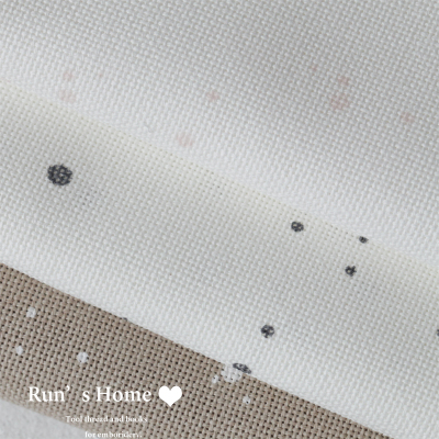 德国十字绣布点点花纹2020年新品