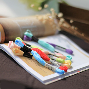 501色全 刺绣线 新品 25号刺绣线 户冢用线 日本进口可丝茉COSMO