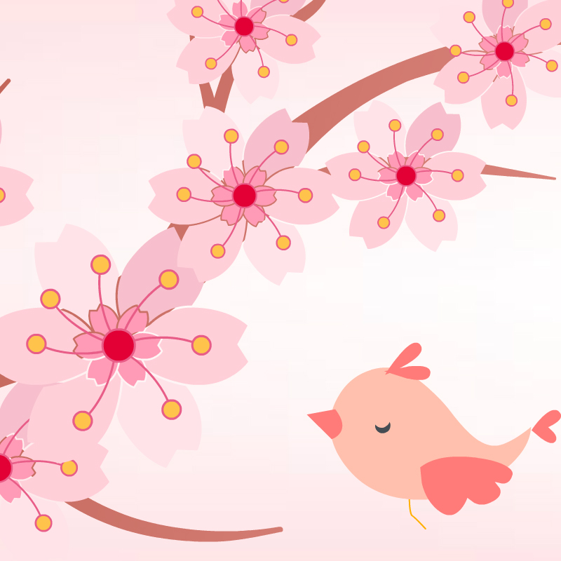 图萄动漫初级版动画视频教程第五章《春暖花开》animate素材flash