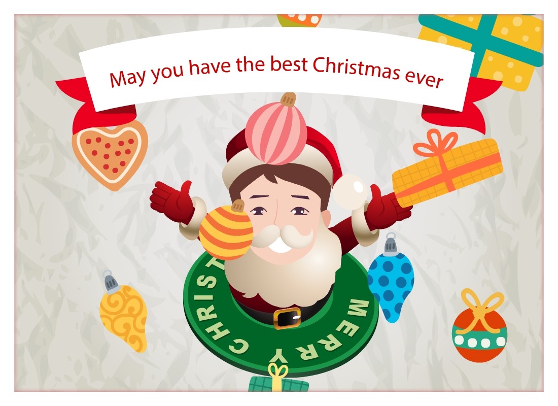 卡通圣诞节英文贺卡2mp4祝福flash电子邮箱gif音乐元旦贺卡源文件