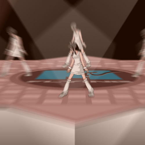 一群美少女动感舞蹈动作15秒作手绘逐帧动画源文件flash - 封面