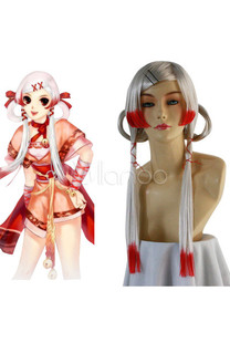 幻想三国志4 琴瑚 cosplay造型假发